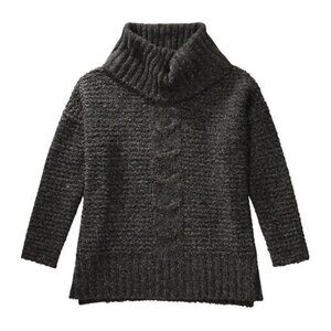 EUC Joe Fresh grey turtleneck knit sweater